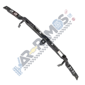 Designer 1 Long black automotive bracket with mounting holes, likely a seat belt rail/track component.